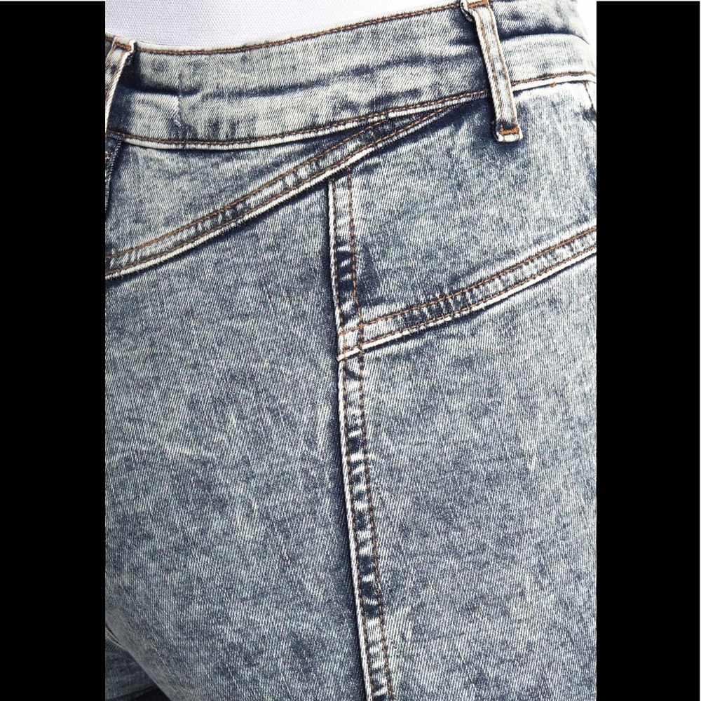 Free People Riley Seamed Skinny Jeans - Picture 3 of 3